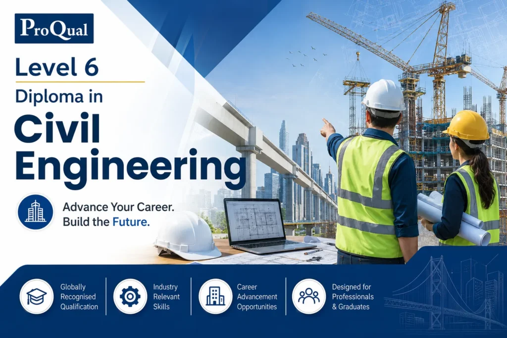 ProQual Level 6 Diploma in Civil Engineering