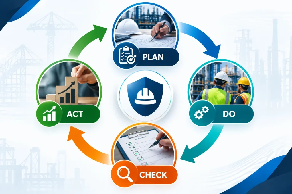 Safety Management Cycle Plan Do Check Act