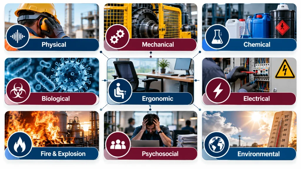 Workplace Hazard Categories Infographic